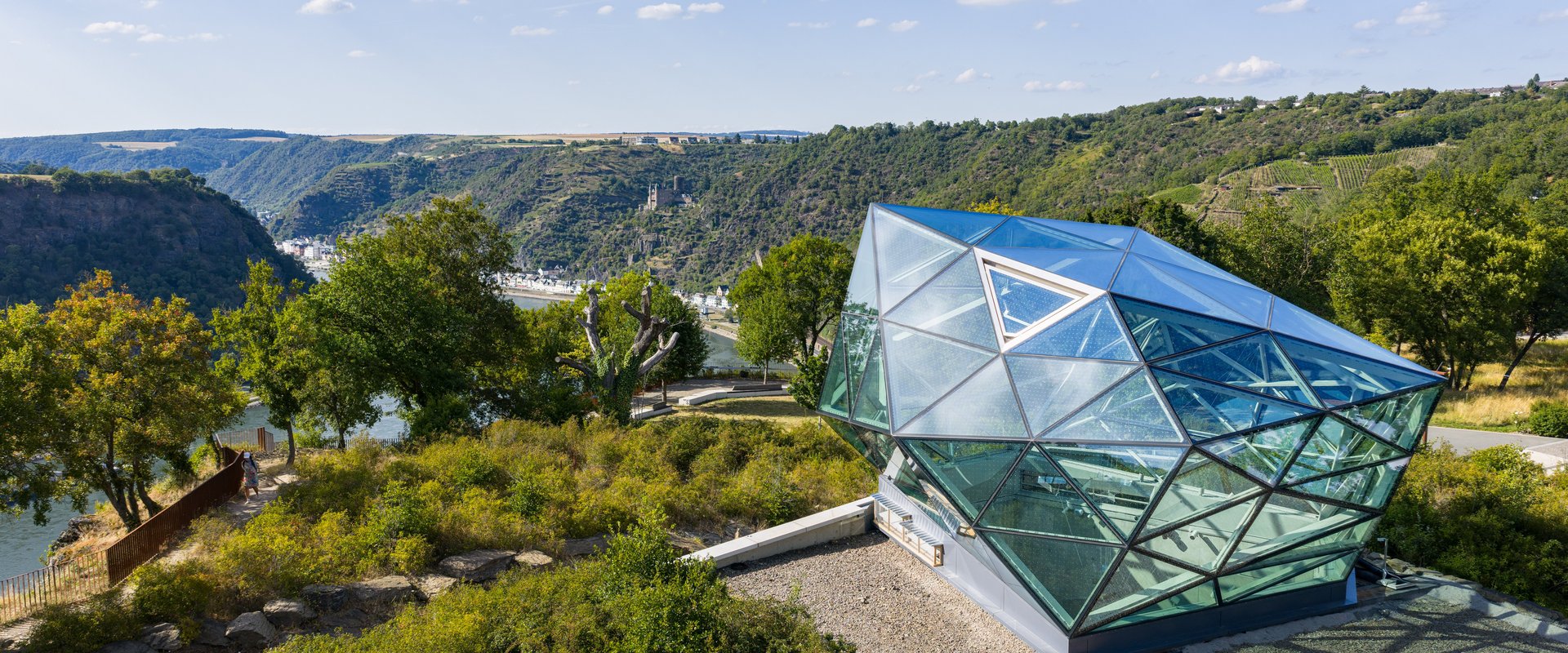 Gläserner Fels auf der Loreley