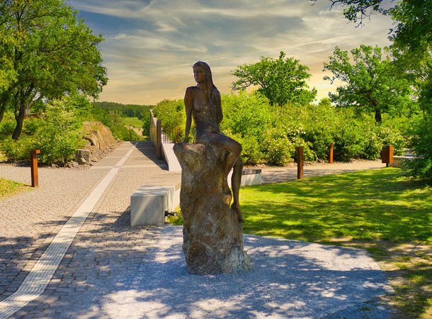 Die Loreley-Statue 