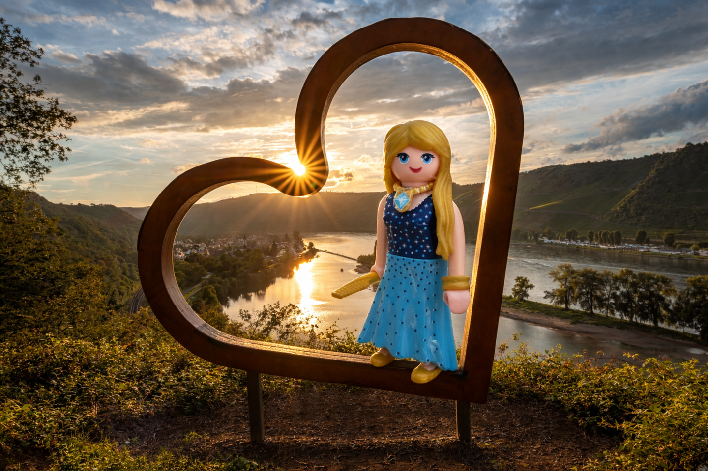 Mittelrheinherz in Osterspai