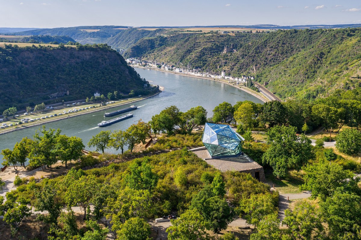 Kultur- und Landschaftspark Loreley mit Ausblick ins Rheintal