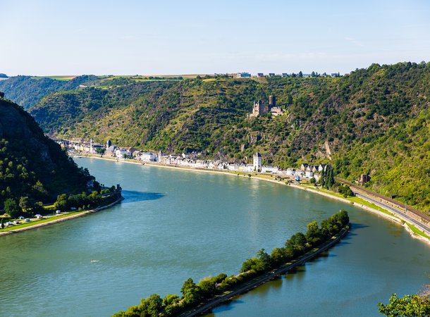 Ausblick von der Loreley