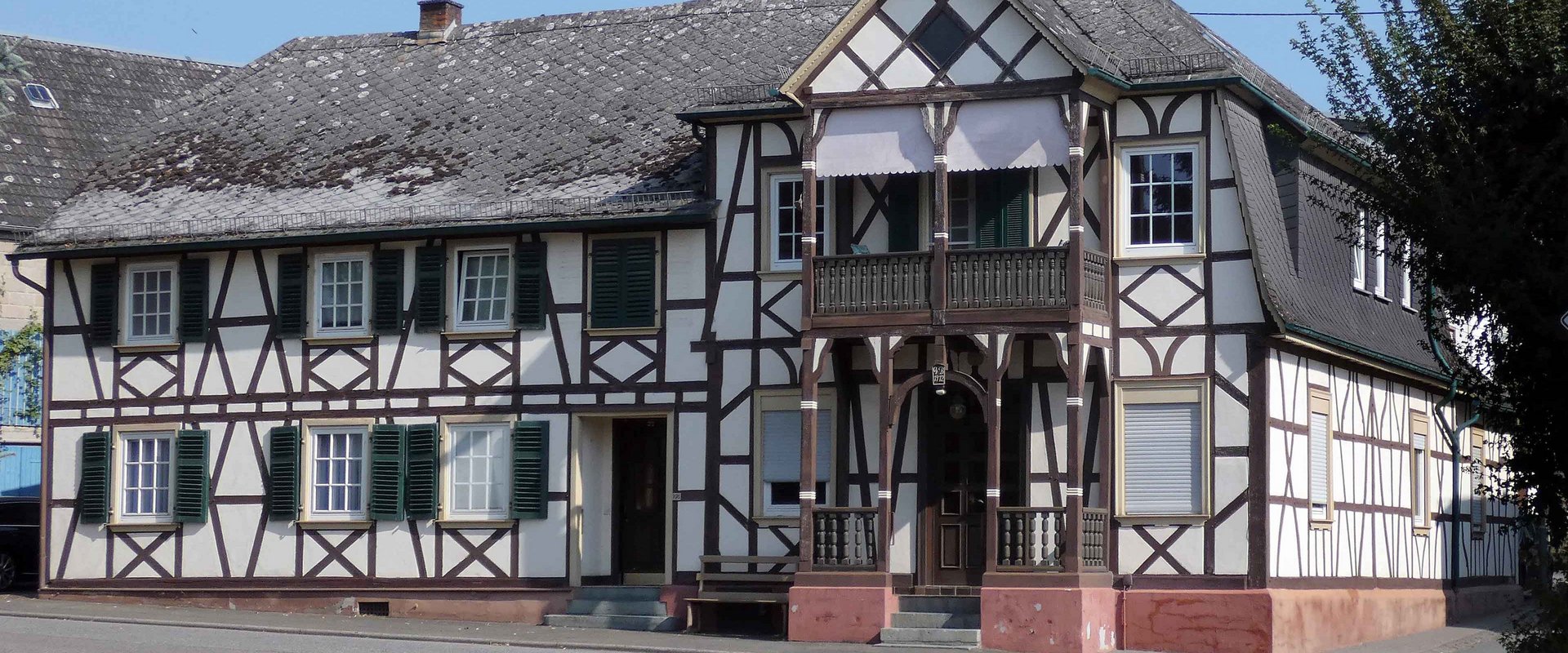 Denkmalgeschütztes stattliches Fachwerkhaus in Weyer