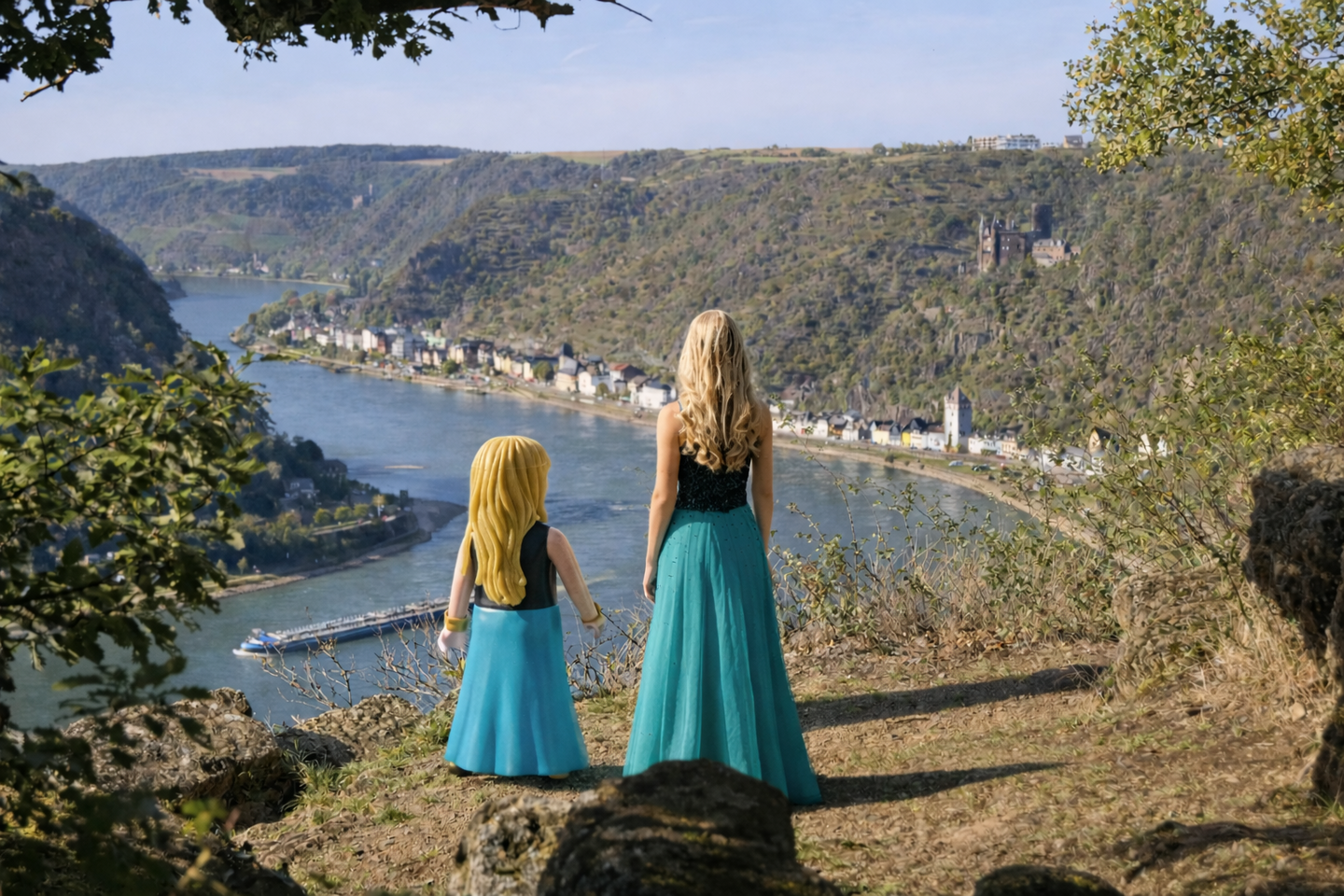 Ausblick ins Mittelrheintal