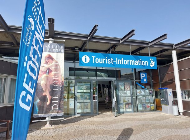 Eine Tourist-Information von außen