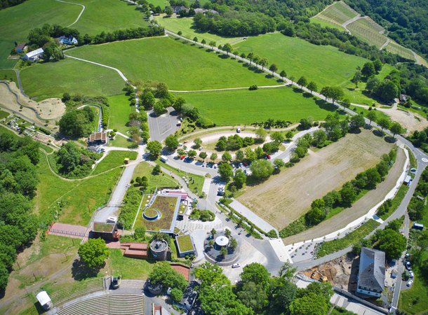 Luftbild Loreley-Plateau