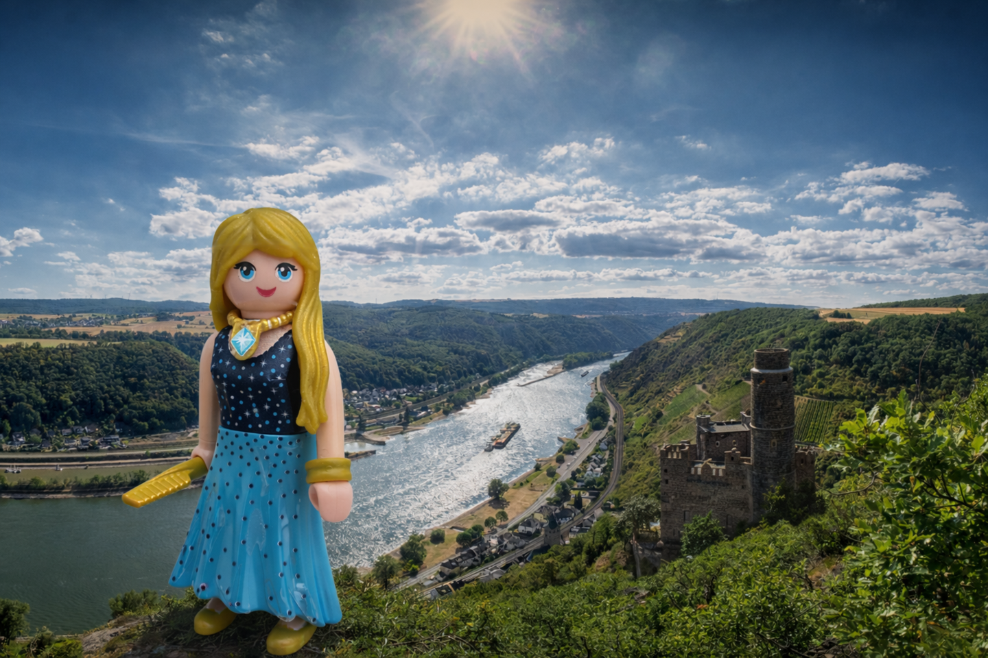 Burg Maus oberhalb von Wellmich