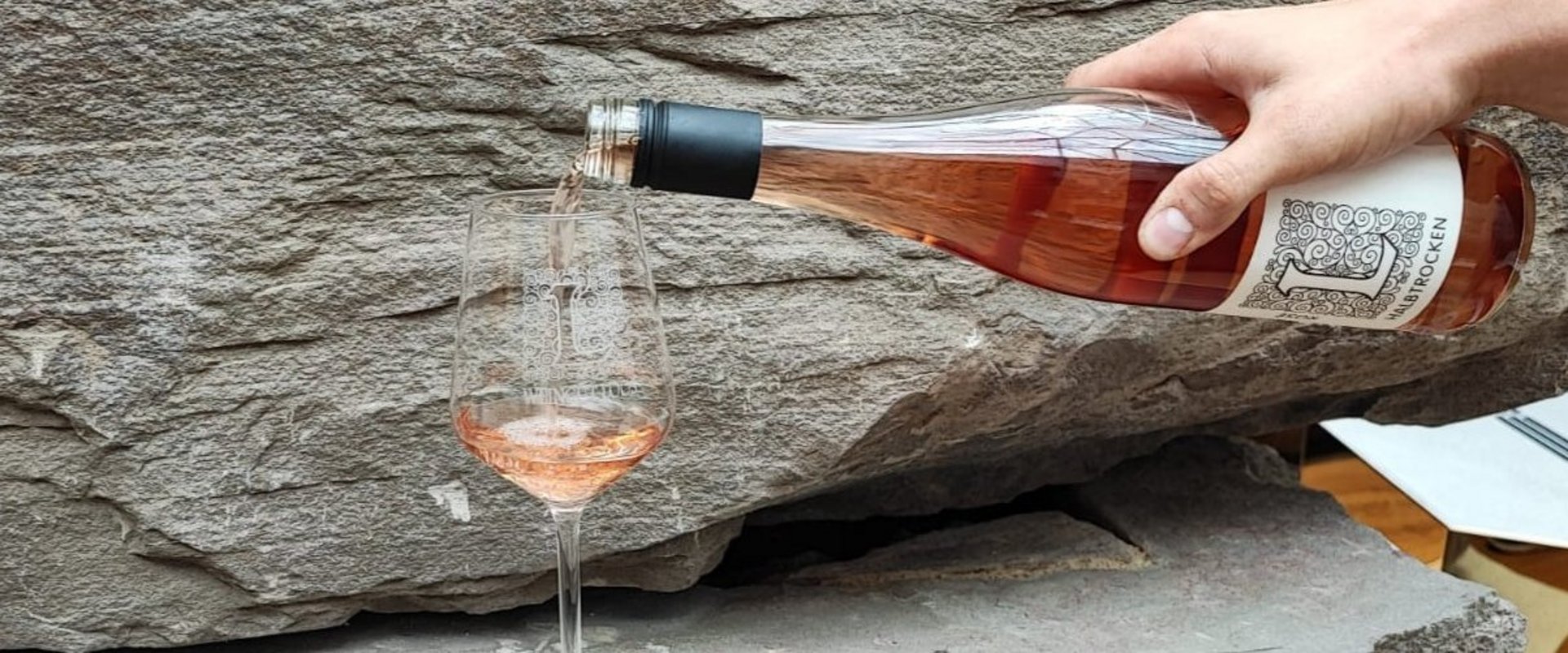 Weinprobe in der Mythoshalle