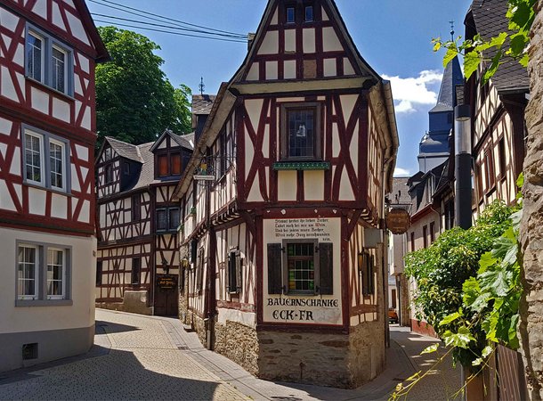 Fachwerkhäuser in Braubach