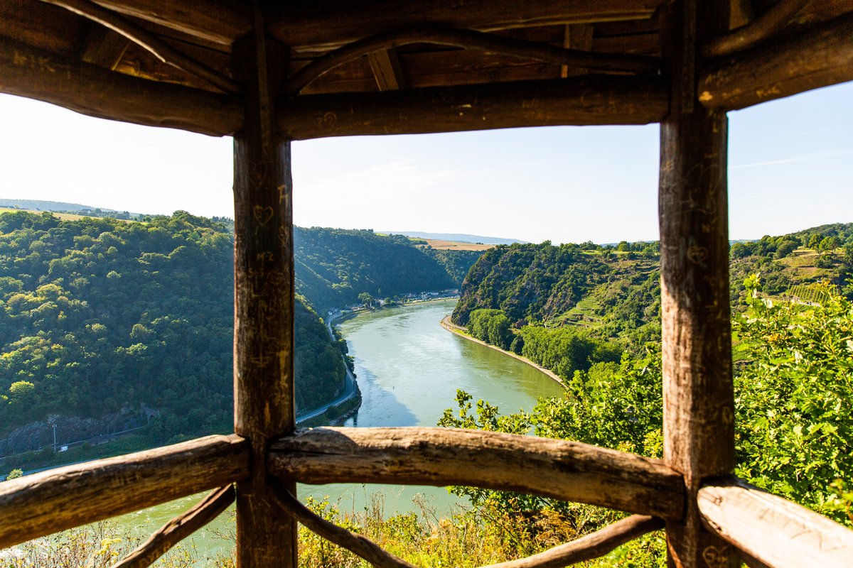 Ausblick auf die Loreley