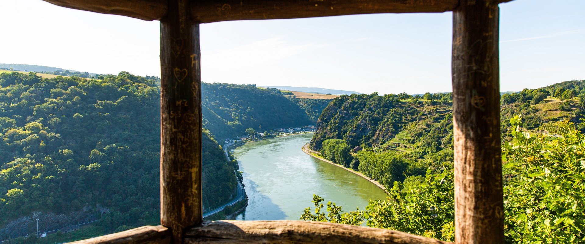 Ausblick auf die Loreley