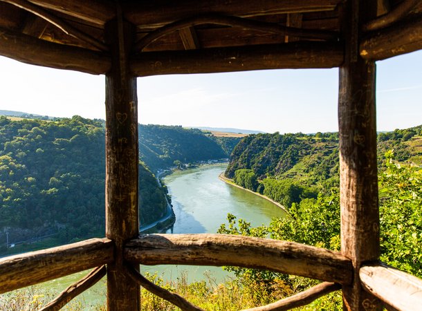 Ausblick auf die Loreley